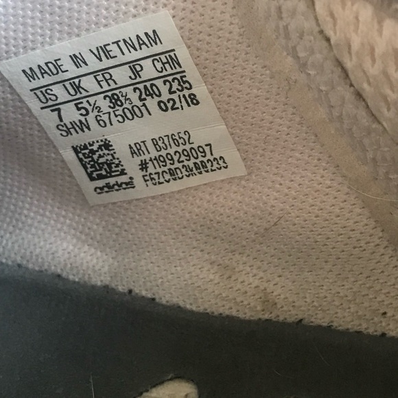 Women’s Adidas Boost La Marque Aux 3 Bandes 675001 Shoes Light Pink Size 7 - Picture 8 of 8